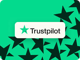 Trustpilot logo with green star background.